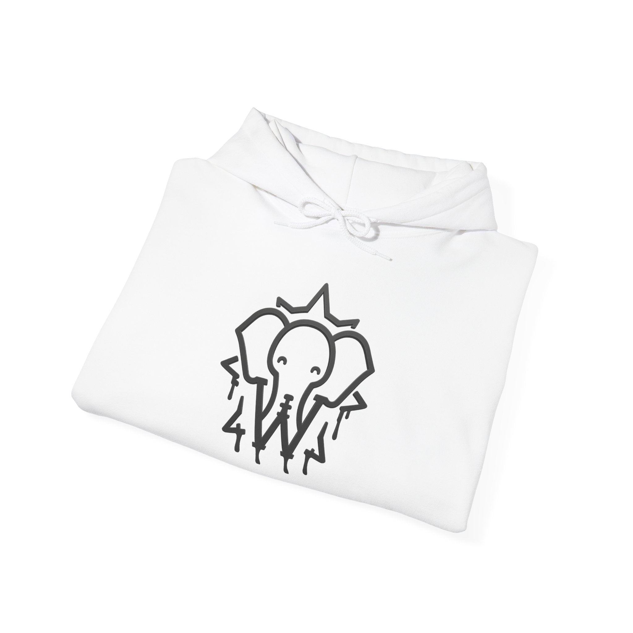 Wesalinki Elephant Logo Hoodie