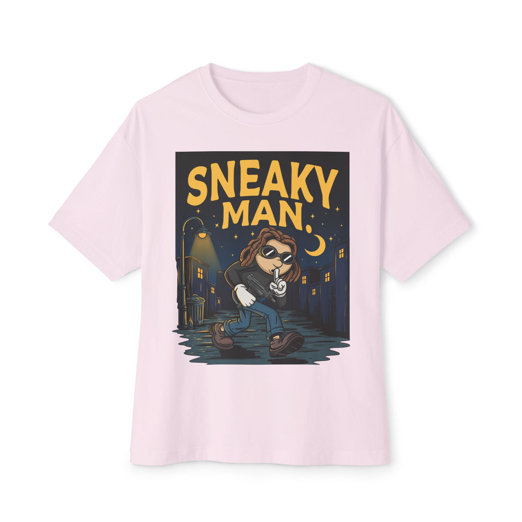 Oversized Sneaky Man Box T‑Shirt