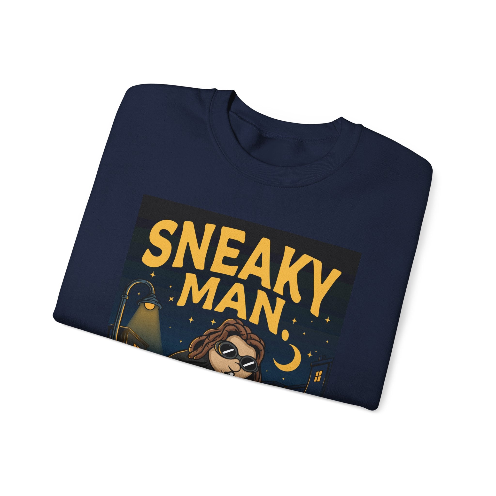 Sneaky Man Crewneck Sweatshirt