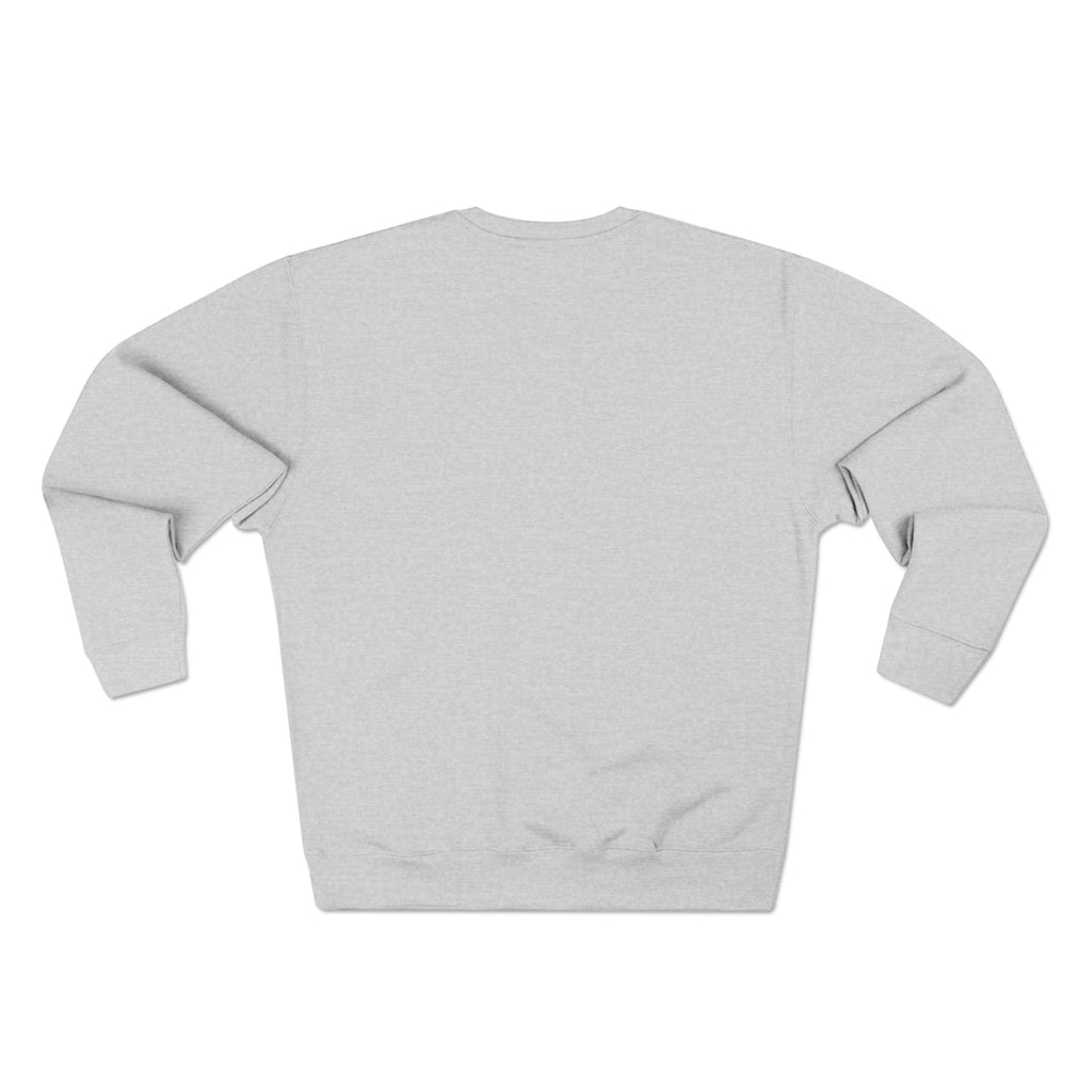 Sneaky Man Crewneck Sweatshirt — Retro Collegiate Graphic Pullover