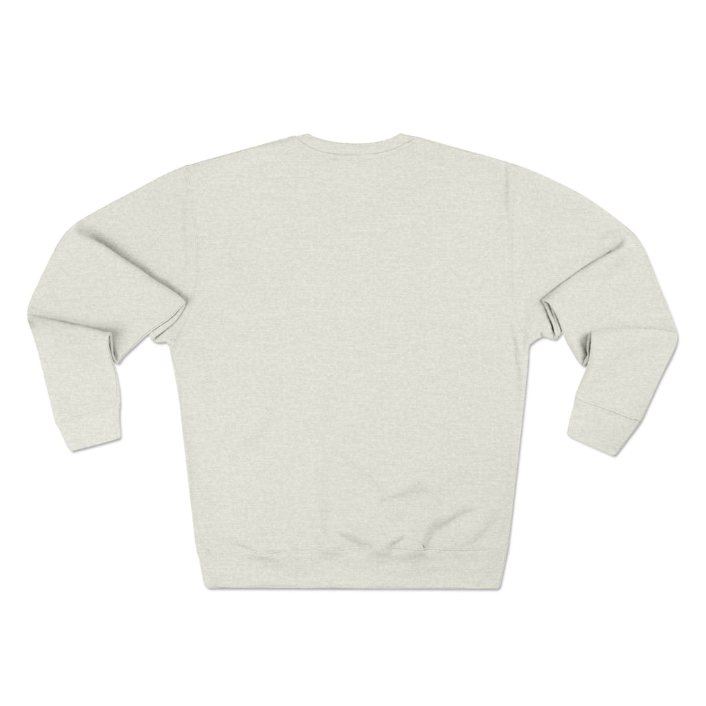 Sneaky Man Crewneck Sweatshirt — Retro Collegiate Graphic Pullover