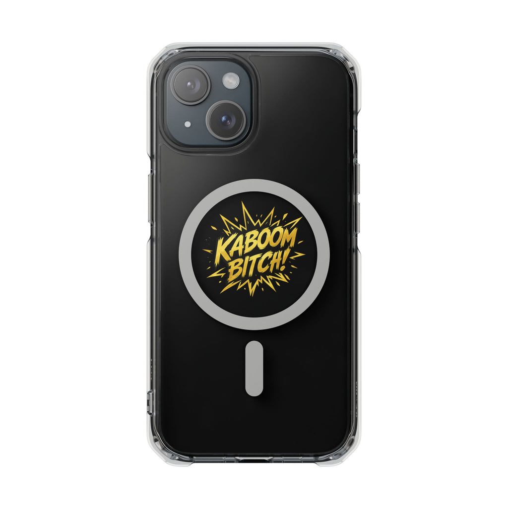 Kaboom Bitch iPhone Case
