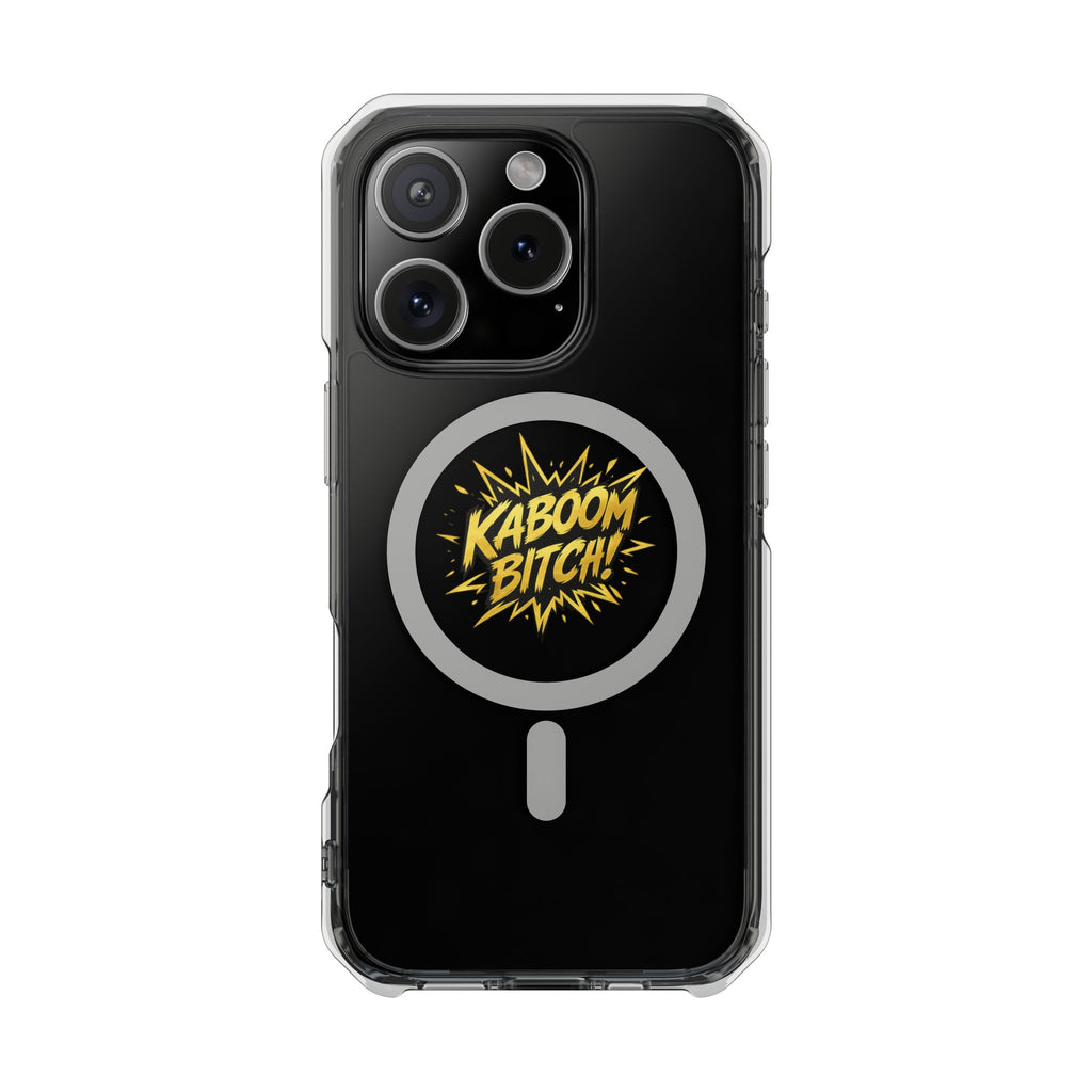 Kaboom Bitch iPhone Case
