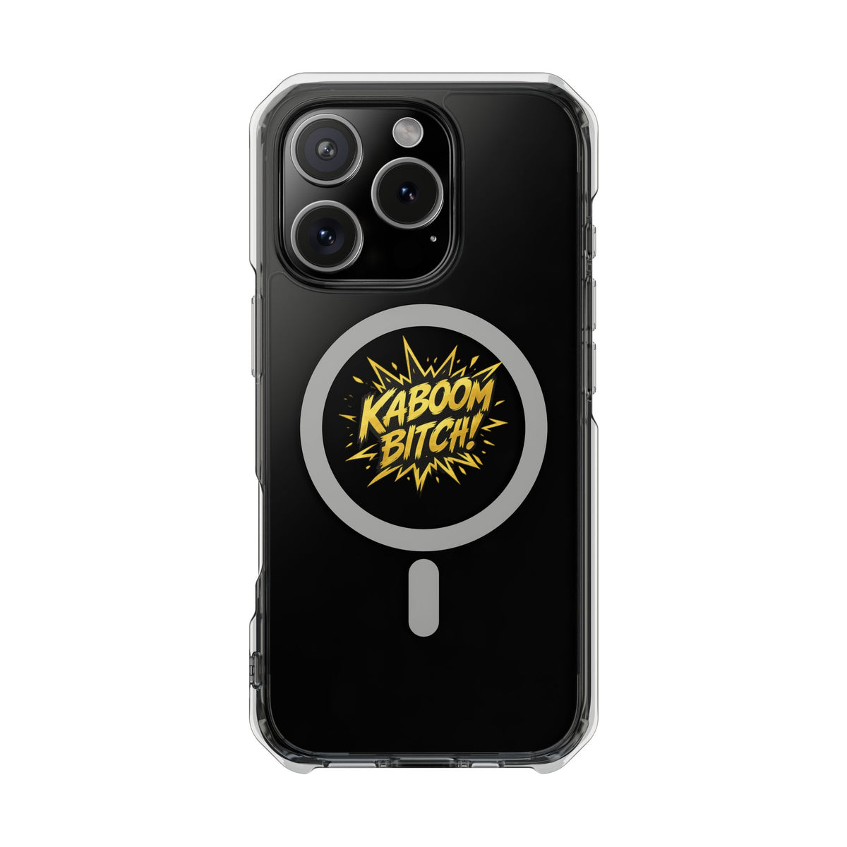 Kaboom Bitch iPhone Case