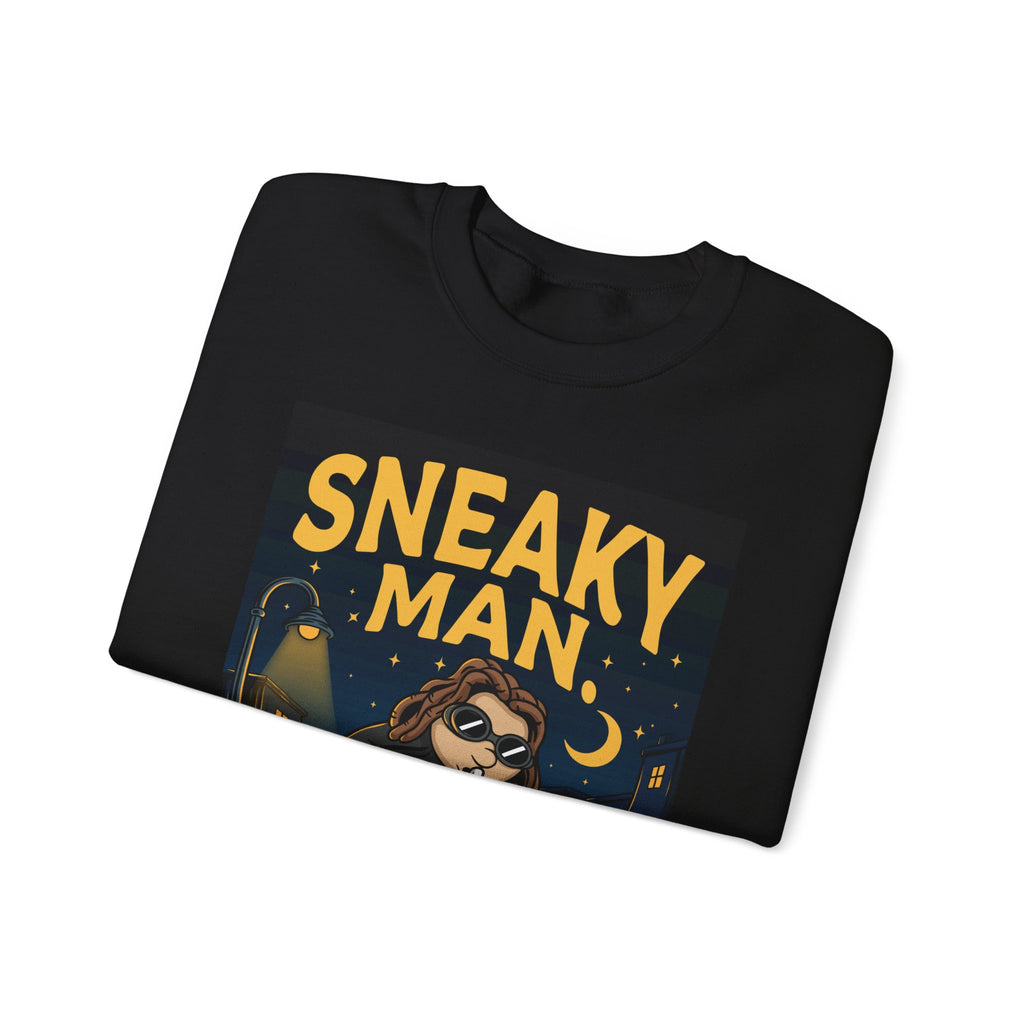 Sneaky Man Crewneck Sweatshirt