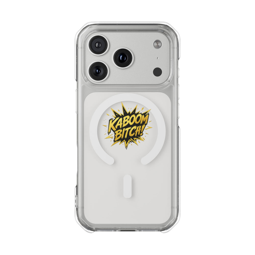 Kaboom Bitch iPhone Case