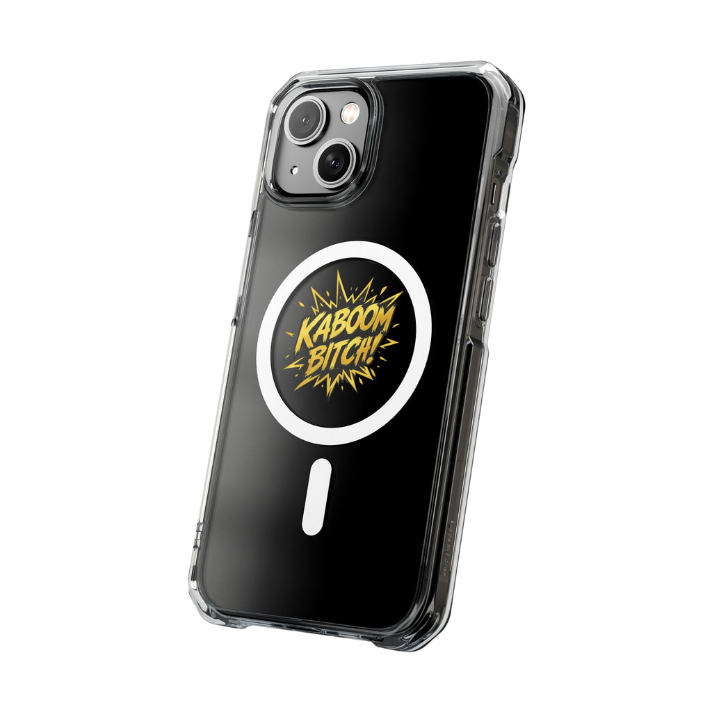 Kaboom Bitch iPhone Case