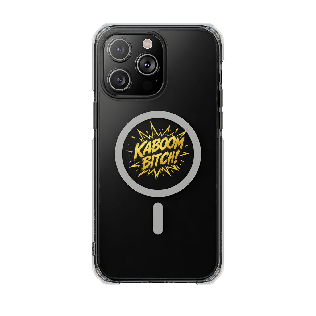 Kaboom Bitch iPhone Case