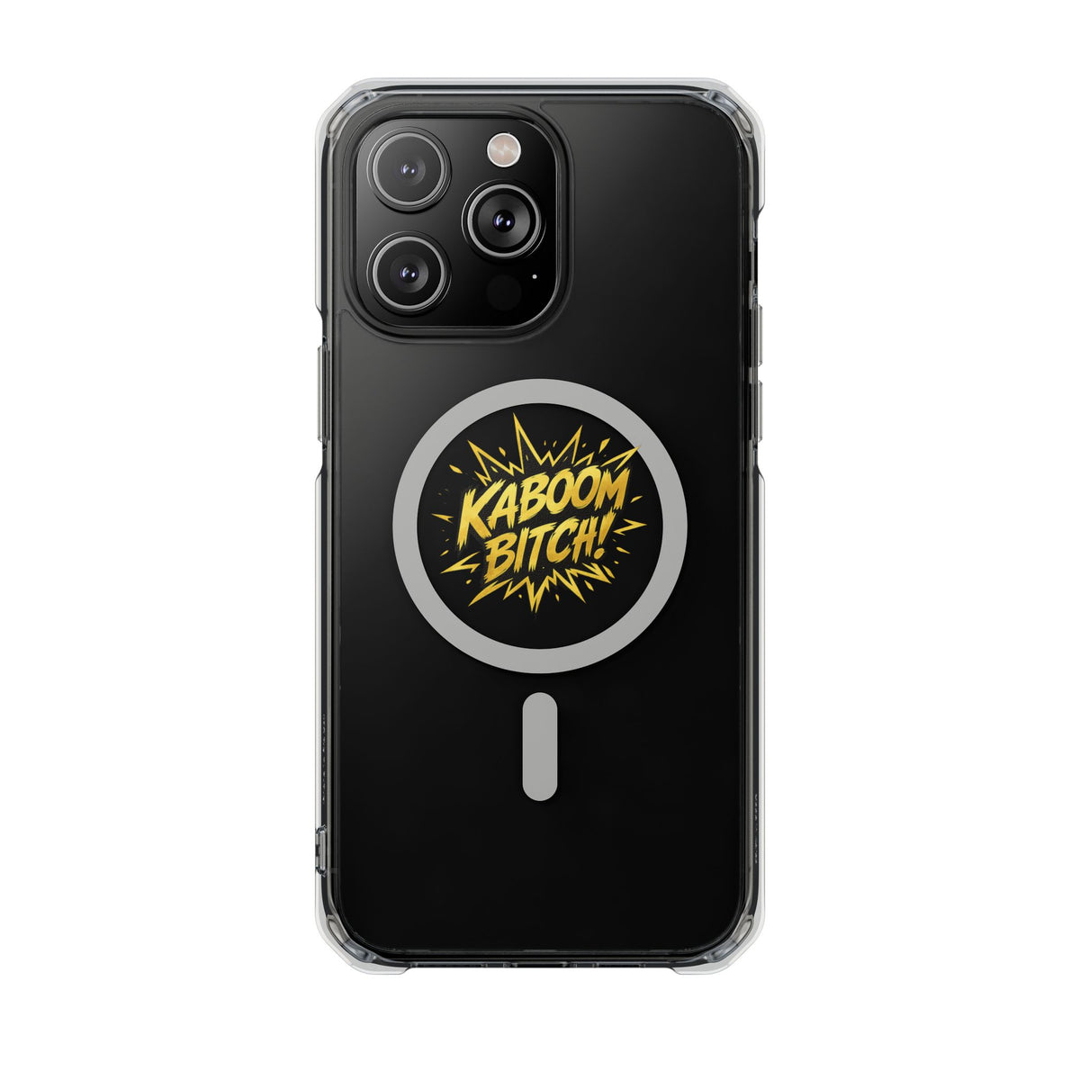 Kaboom Bitch iPhone Case