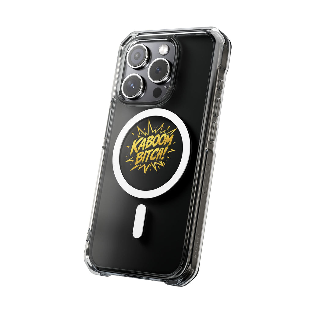 Kaboom Bitch iPhone Case