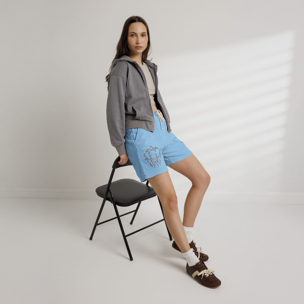 WESALINKI LOGO SWEAT SHORTS