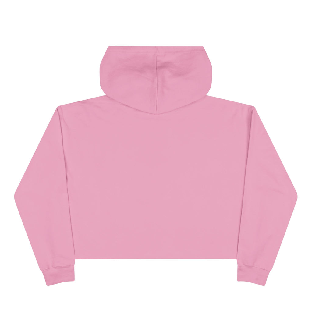 Sneaky Girl Cropped Hoodie — Retro Lettering