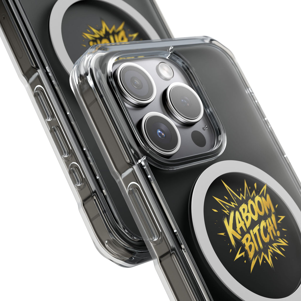 Kaboom Bitch iPhone Case