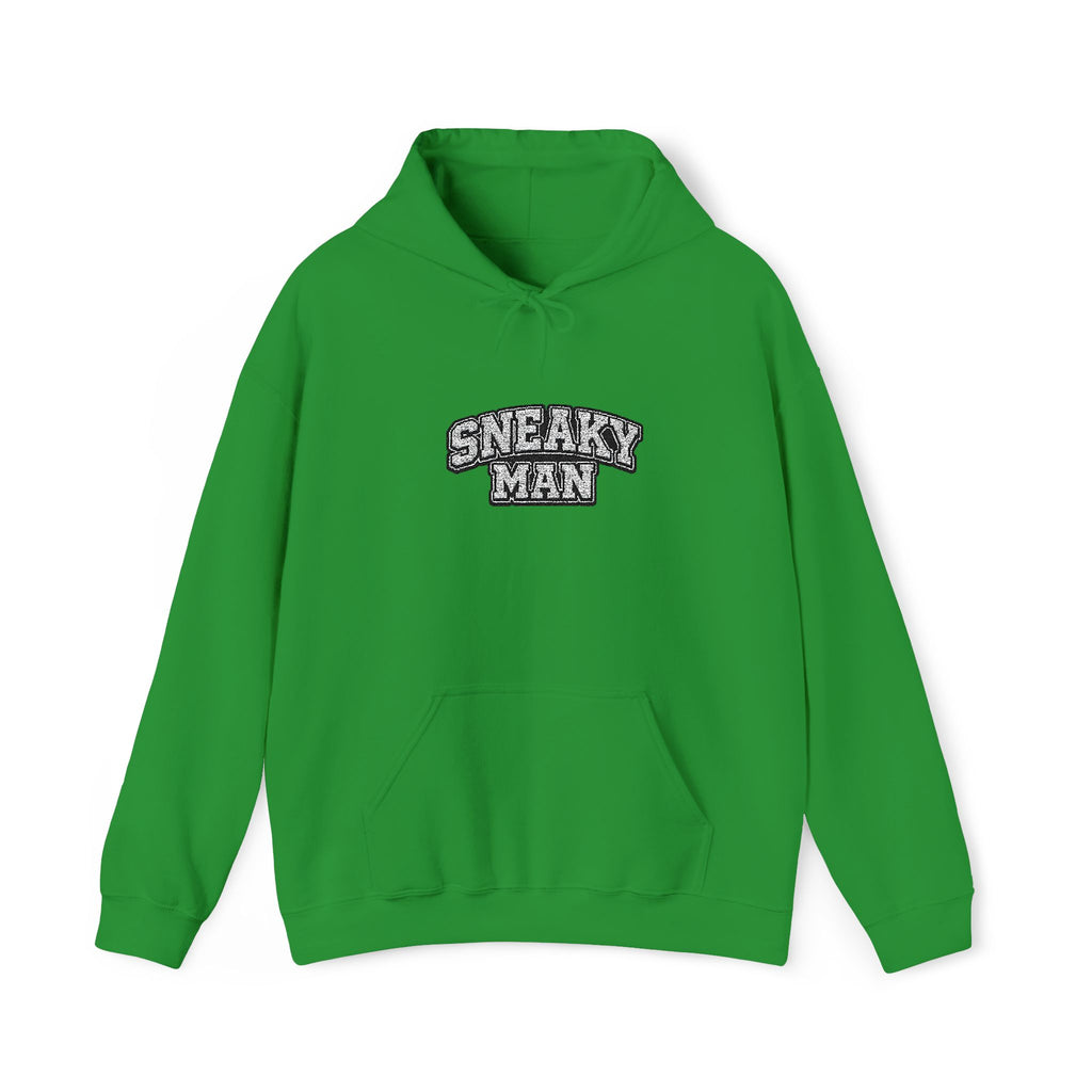 Sneaky Man Hoodie Embroidery