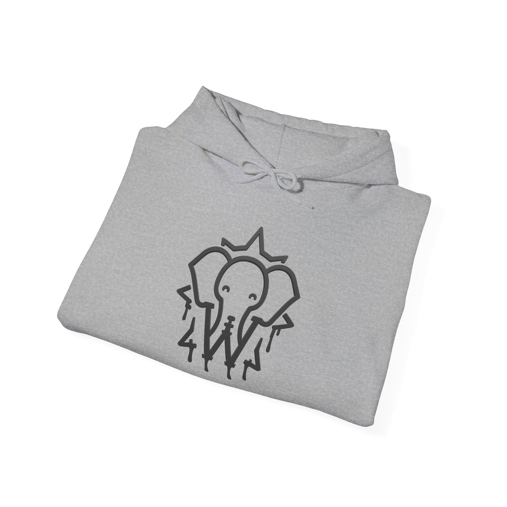 Wesalinki Elephant Logo Hoodie
