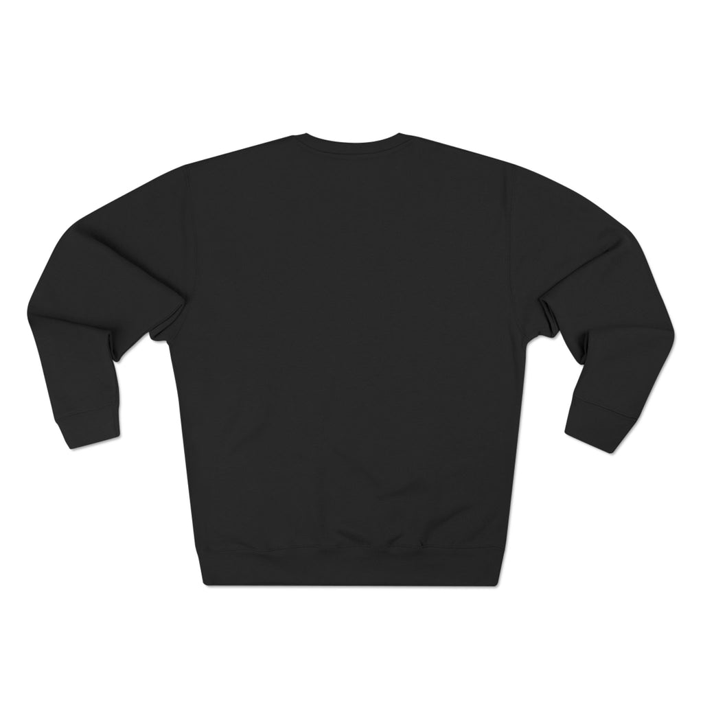 Sneaky Man Crewneck Sweatshirt — Retro Collegiate Graphic Pullover