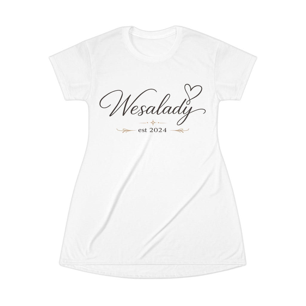 Wesalady Est. 2024 T-Shirt Dress