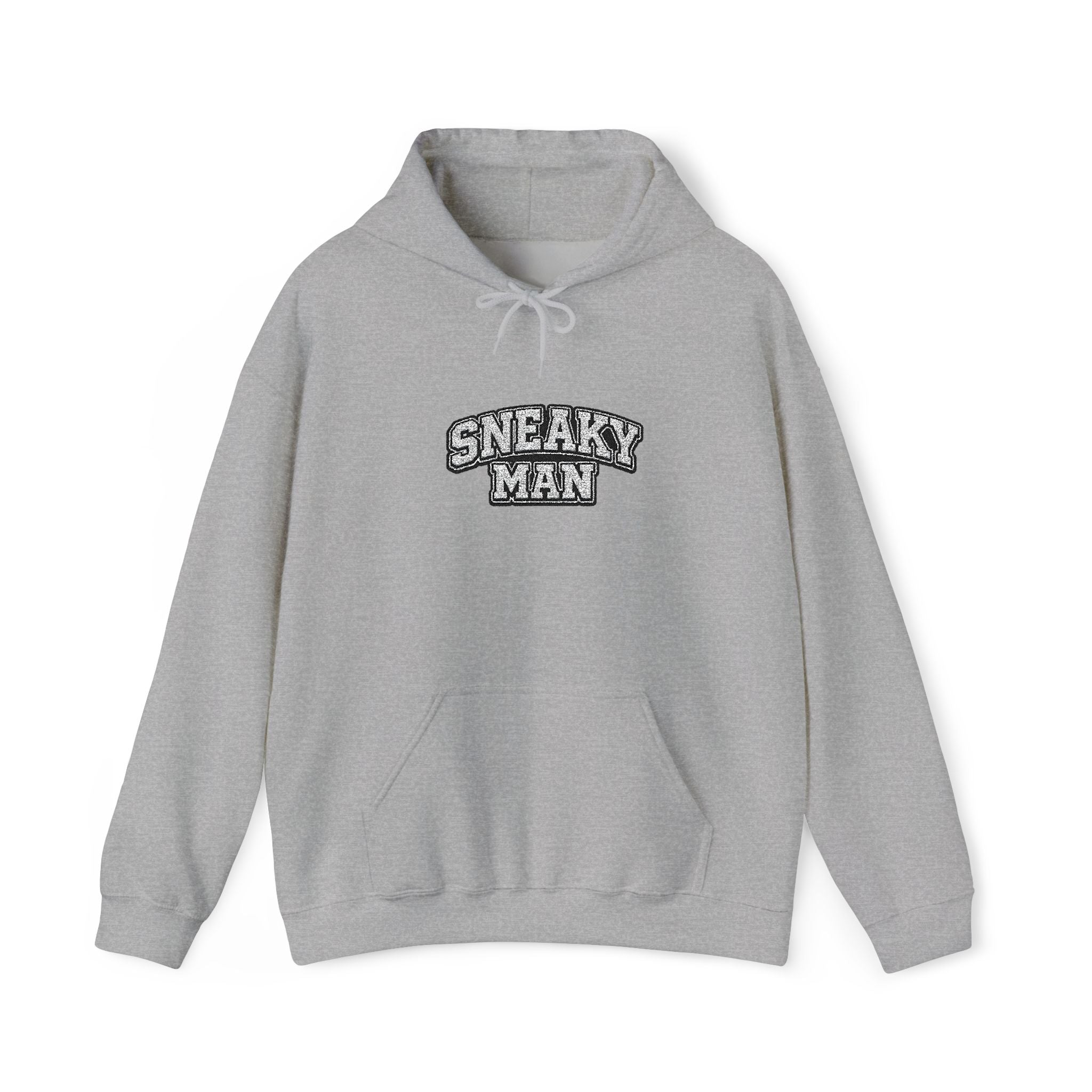 Sneaky Man Hoodie Embroidery