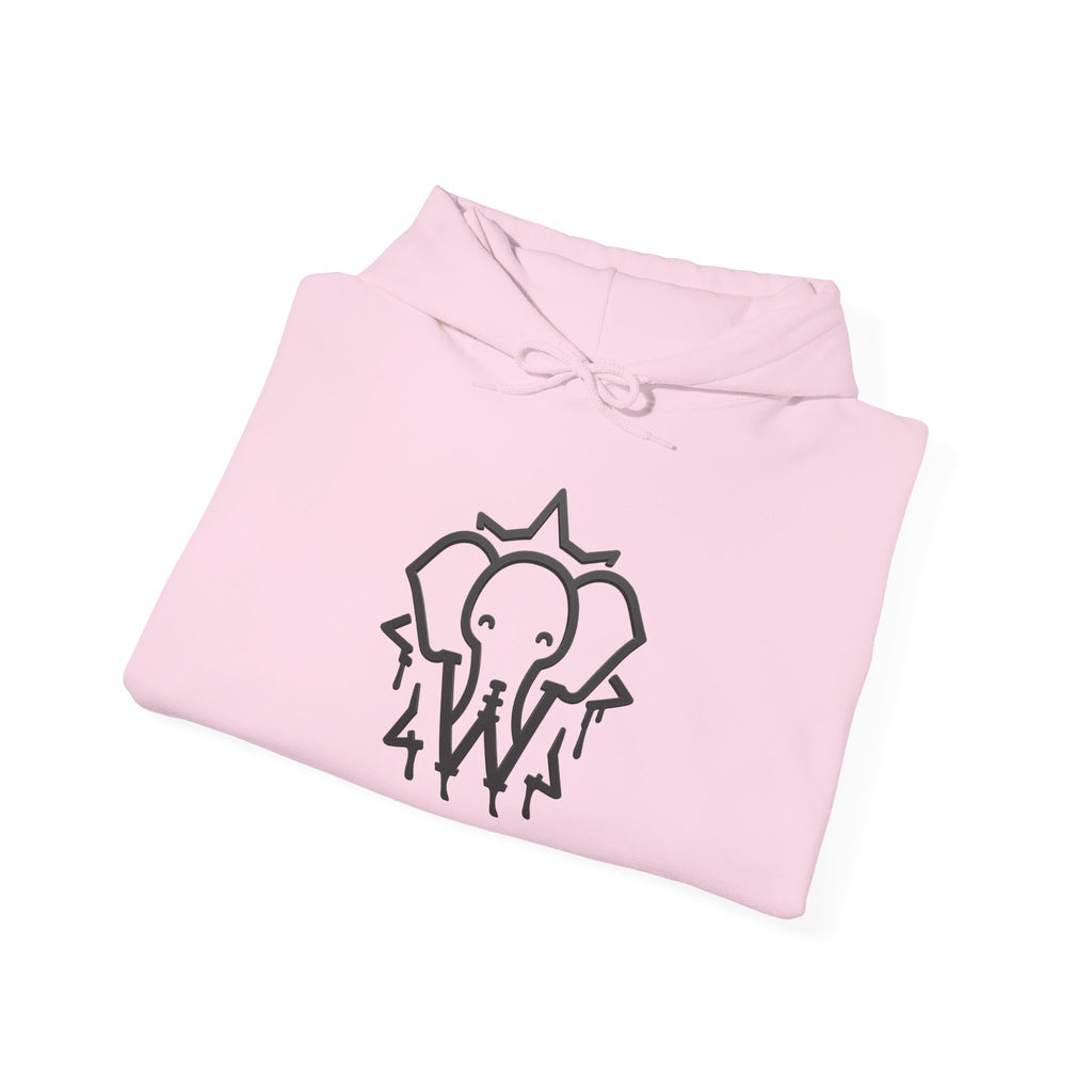 Wesalinki Elephant Logo Hoodie
