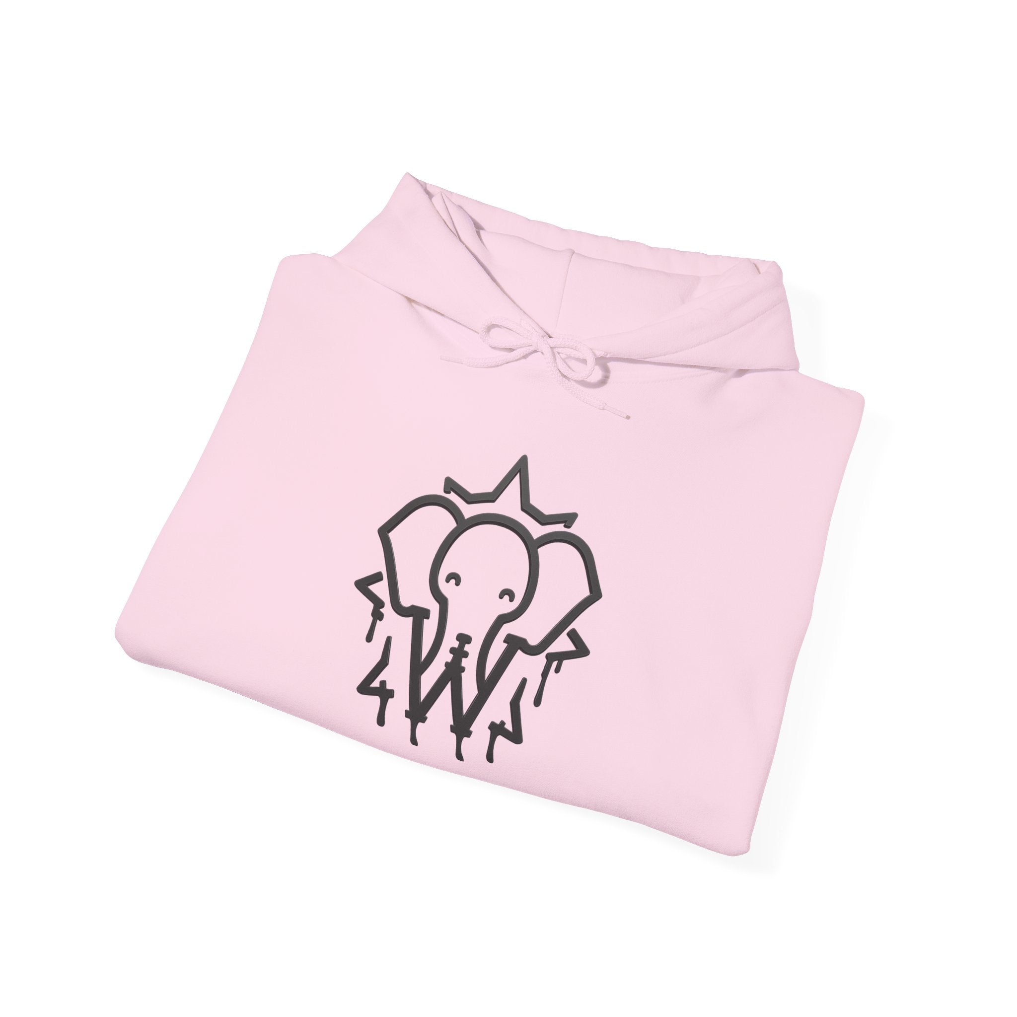 Wesalinki Elephant Logo Hoodie