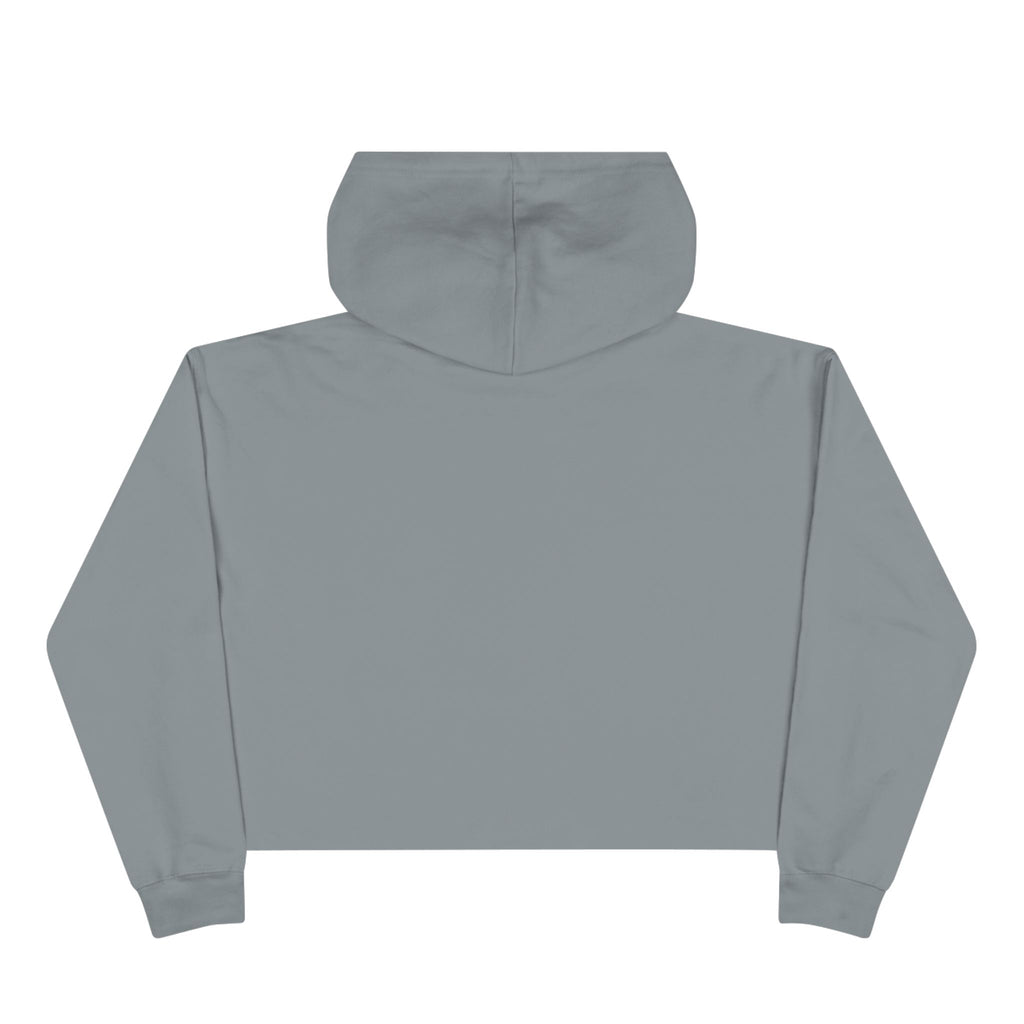 Sneaky Girl Cropped Hoodie — Retro Lettering