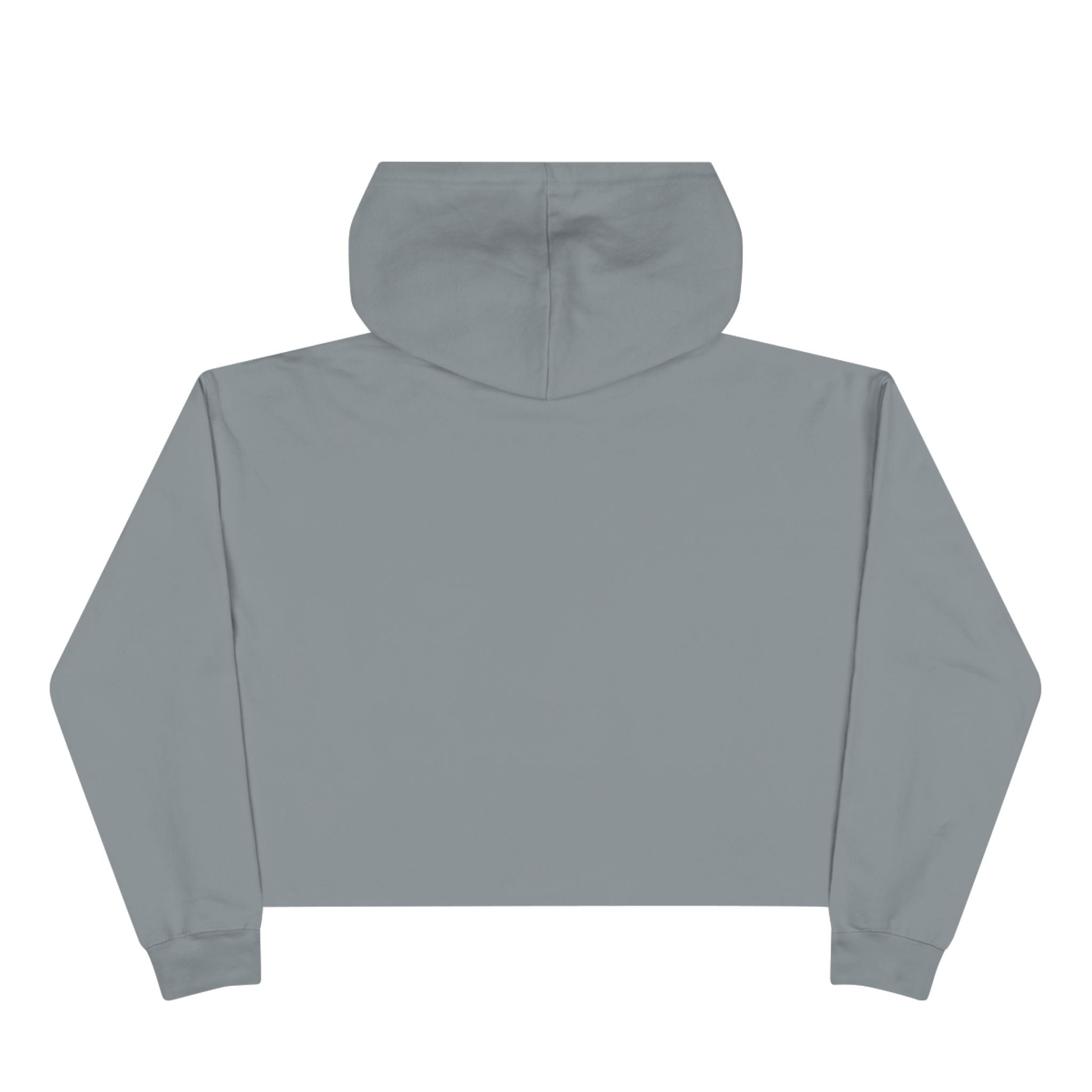 Sneaky Girl Cropped Hoodie — Retro Lettering