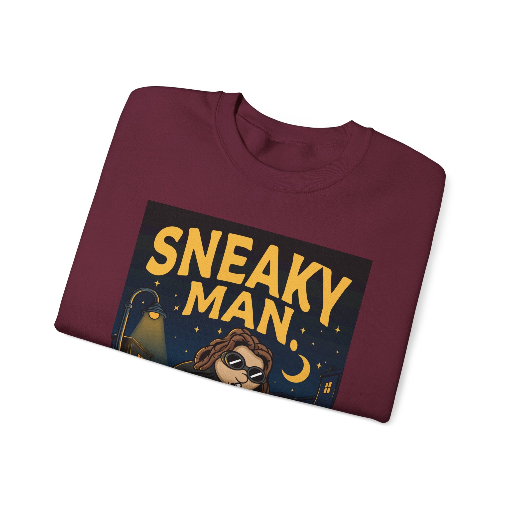 Sneaky Man Crewneck Sweatshirt