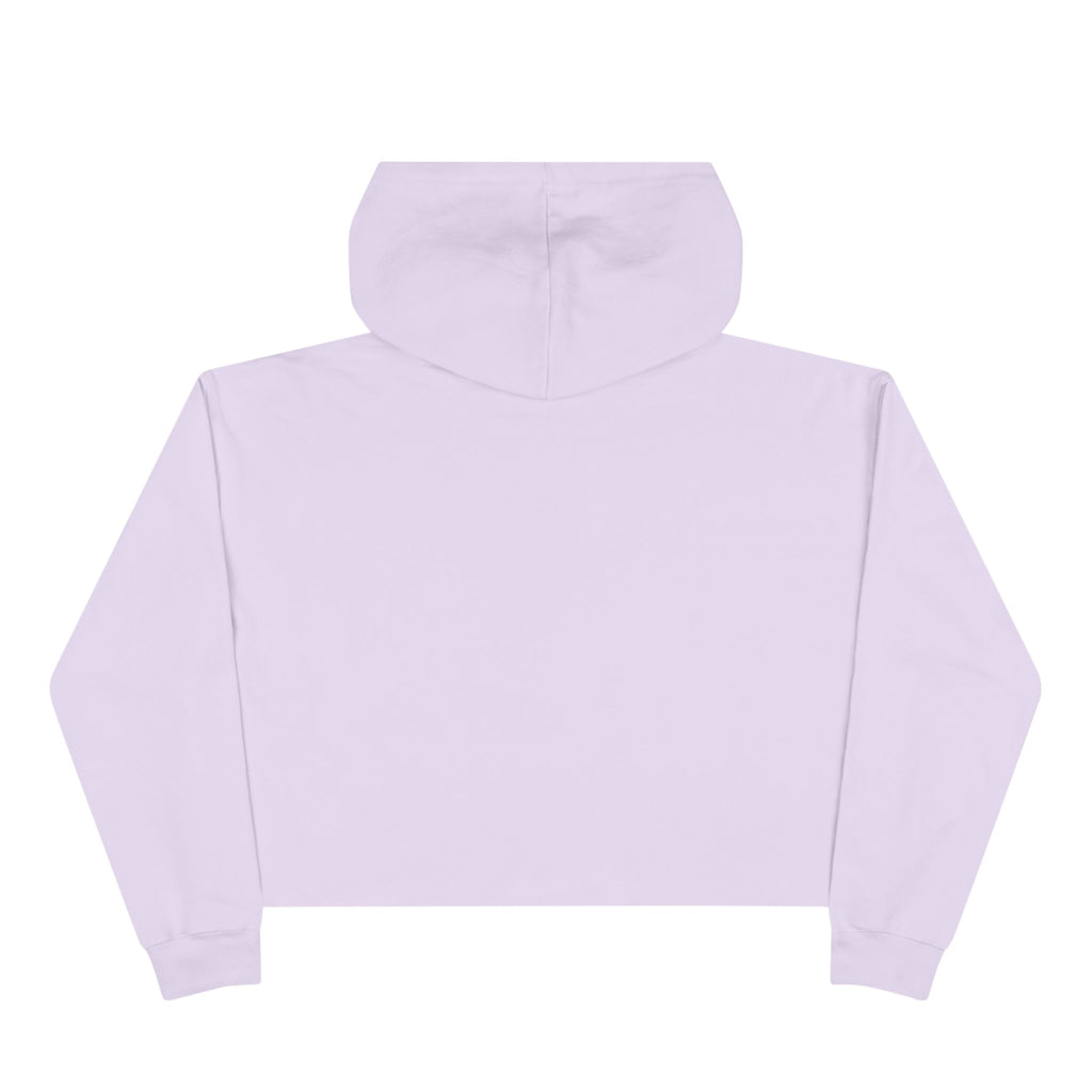 Sneaky Girl Cropped Hoodie — Retro Lettering