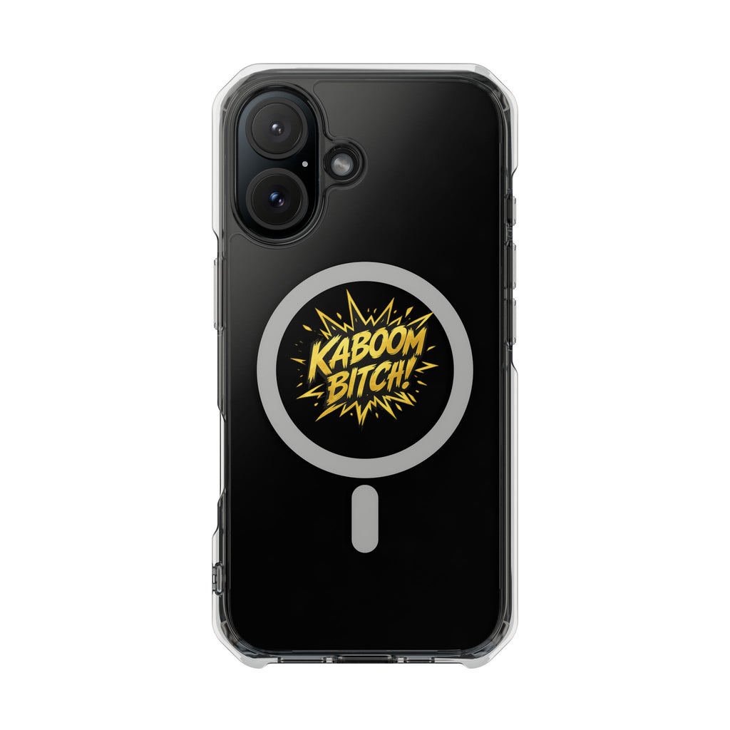 Kaboom Bitch iPhone Case