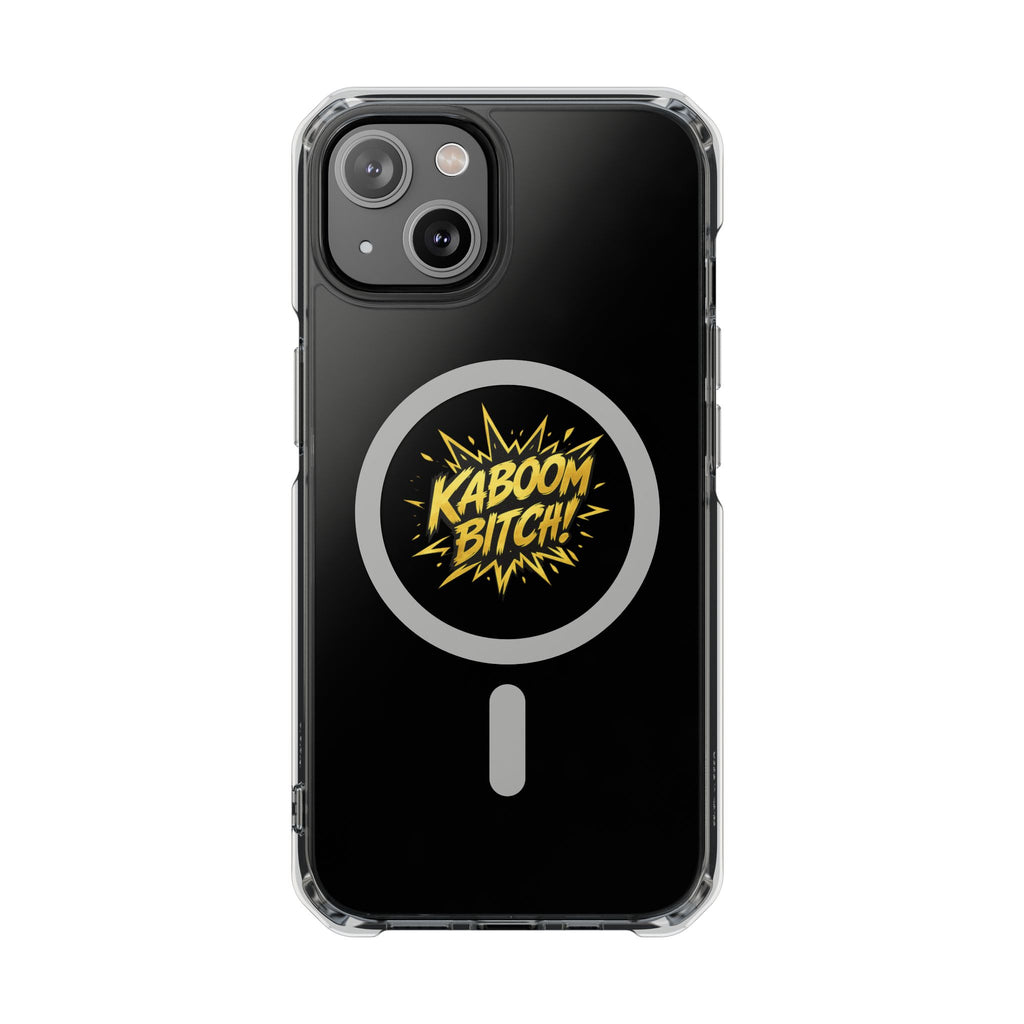 Kaboom Bitch iPhone Case