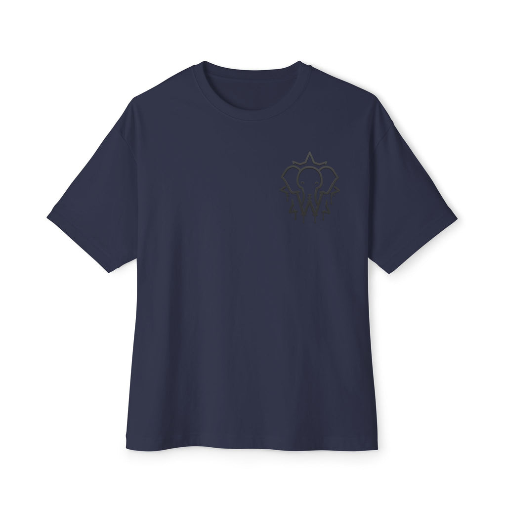 Wesalinki Elephant logo Oversize tee