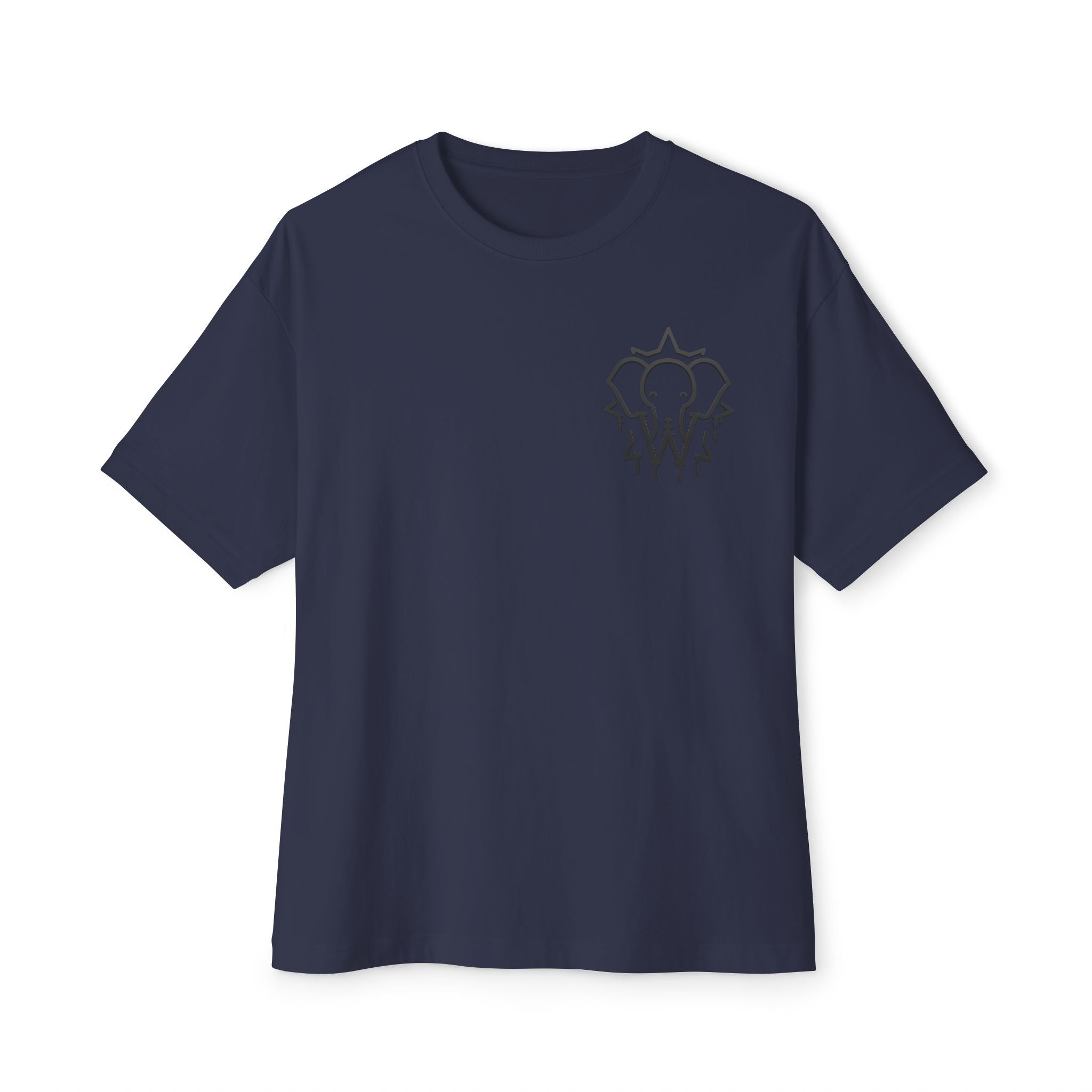 Wesalinki Elephant logo Oversize tee