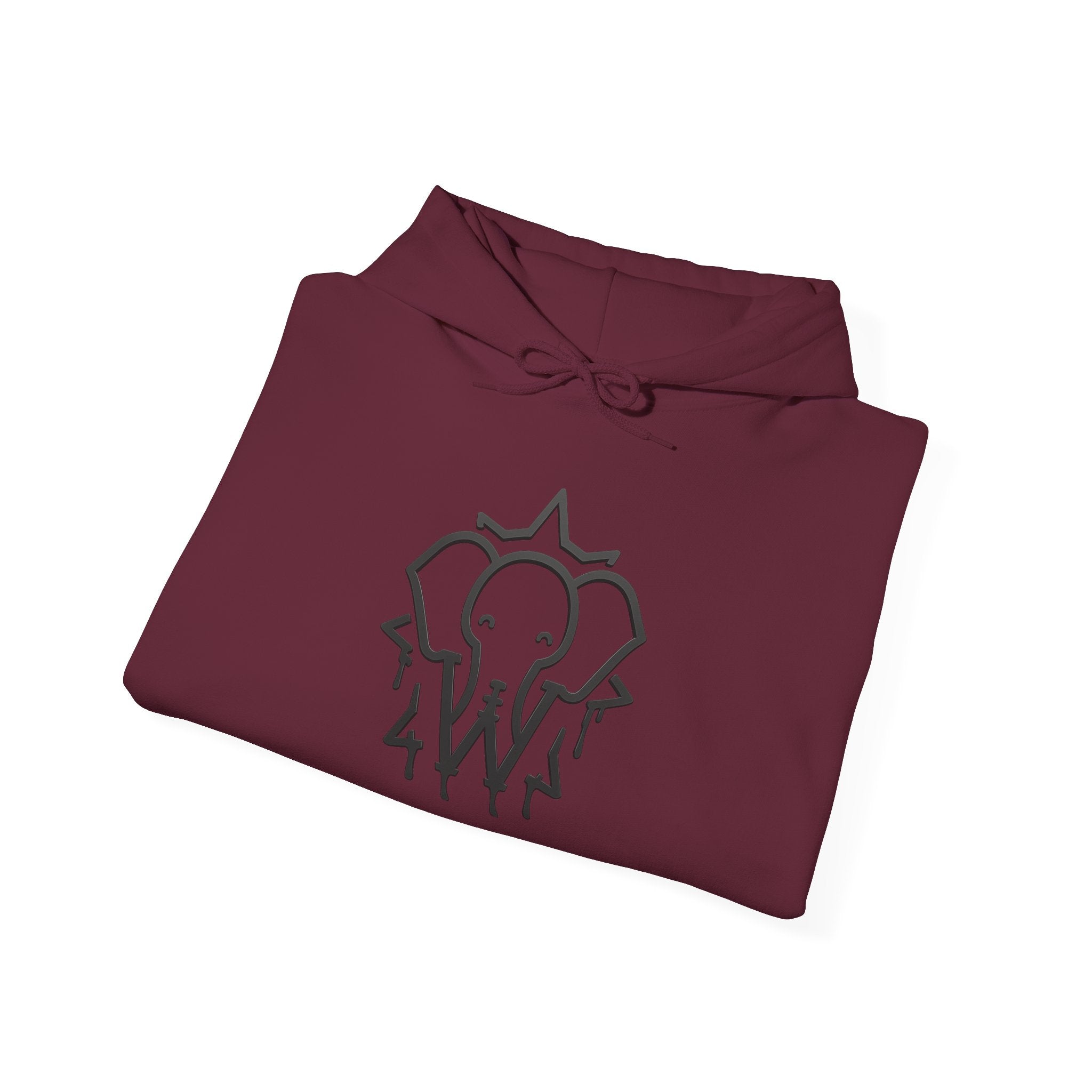 Wesalinki Elephant Logo Hoodie
