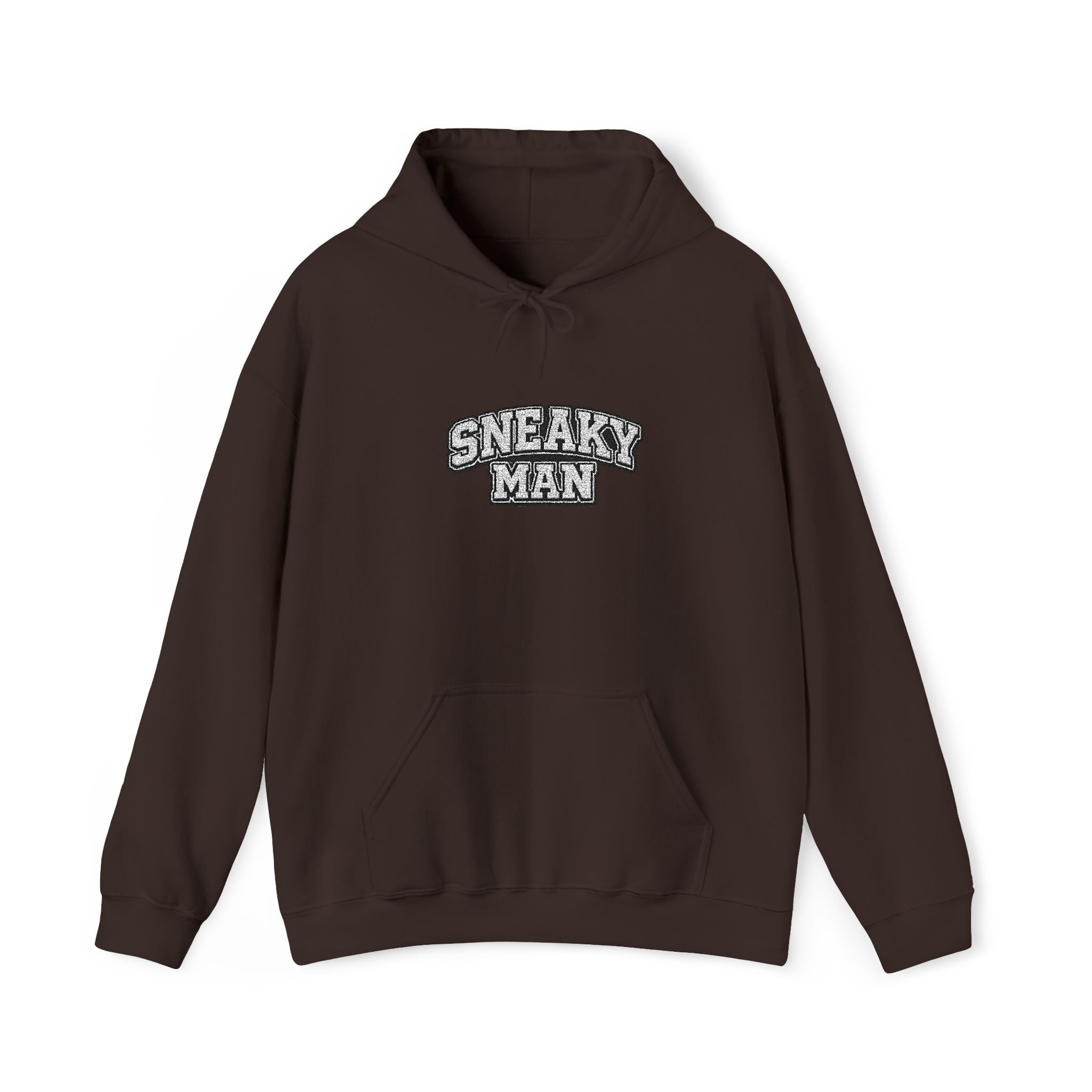 Sneaky Man Hoodie Embroidery