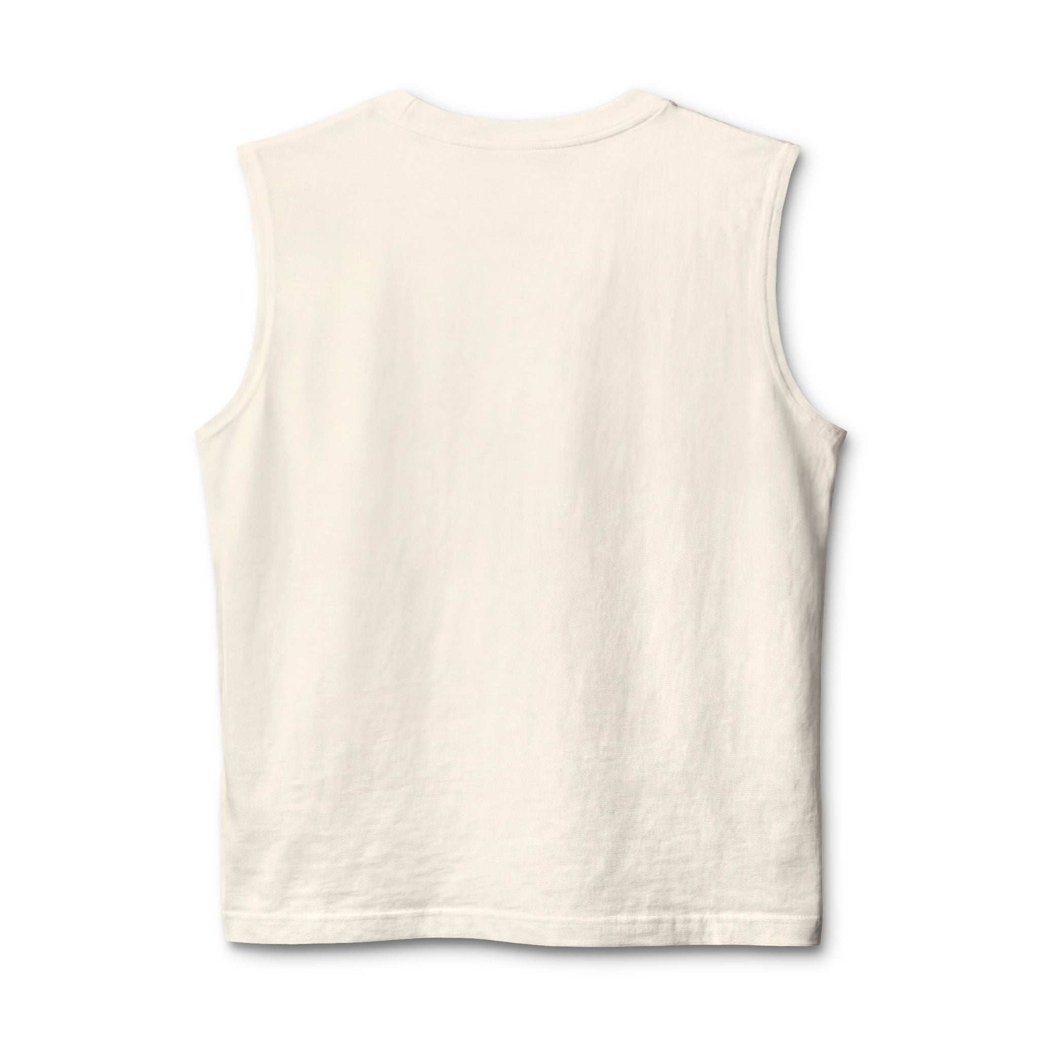 Sneaky Man Muscle Tank – Nighttime Raccoon Thief Graphic Tank Top