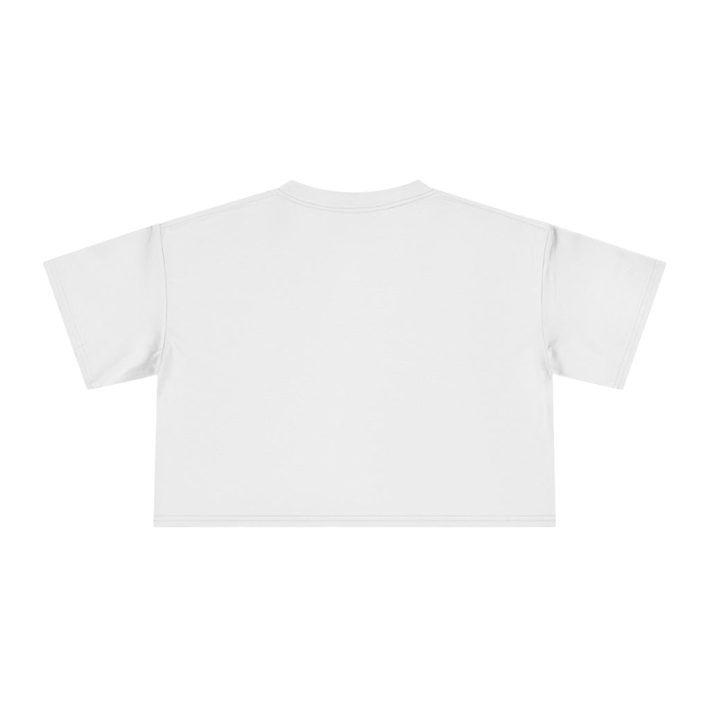 Sneaky Girl Pink Retro Crop Tee