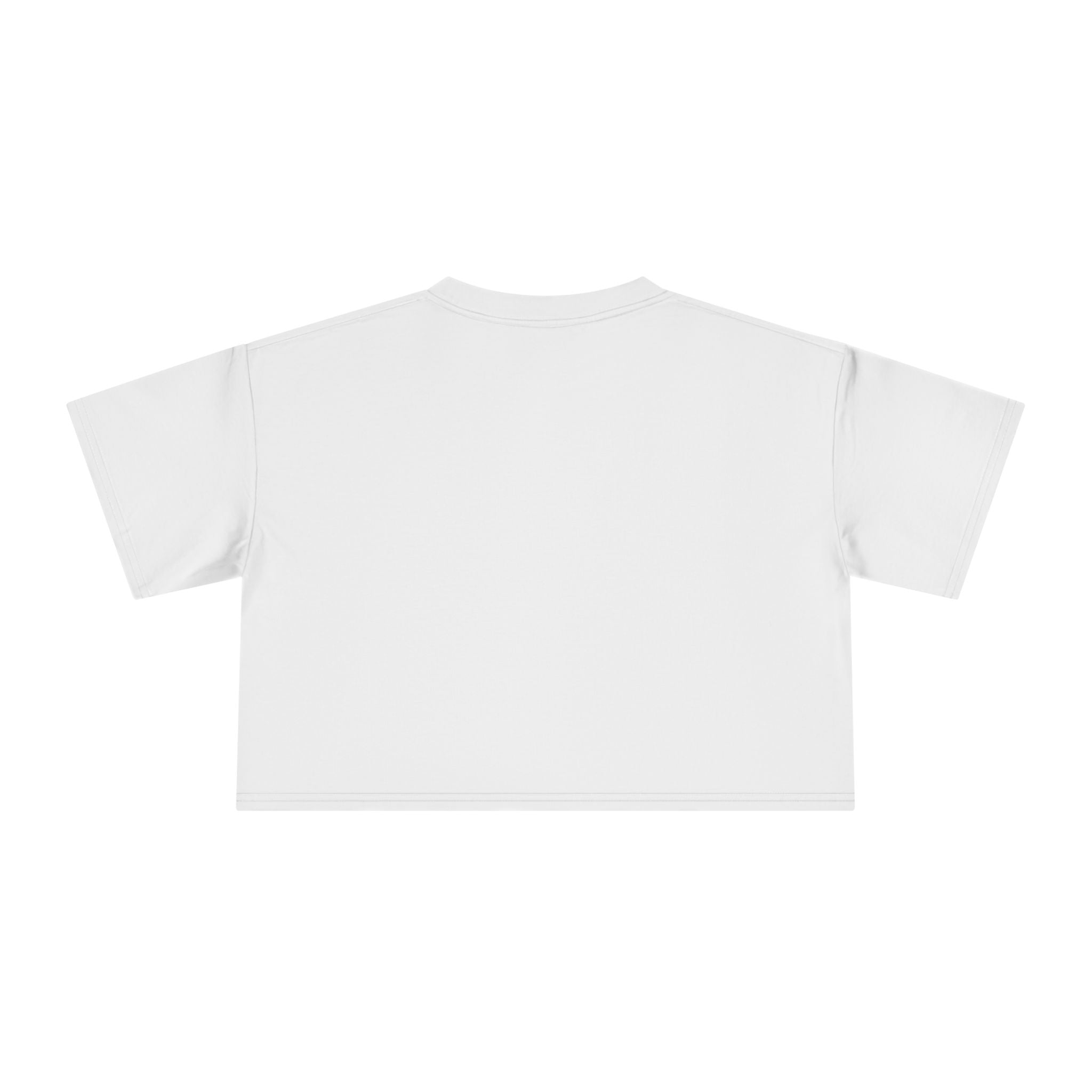Sneaky Girl Pink Retro Crop Tee
