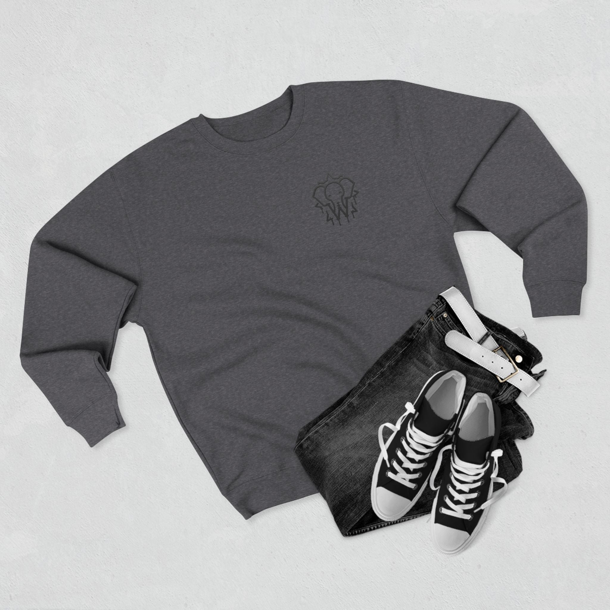 Wesalinki Elephant Logo Crewneck