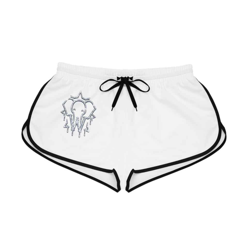 Elephant Logo Women's Relaxed Shorts — Casual Summer Beach Lounge Shorts