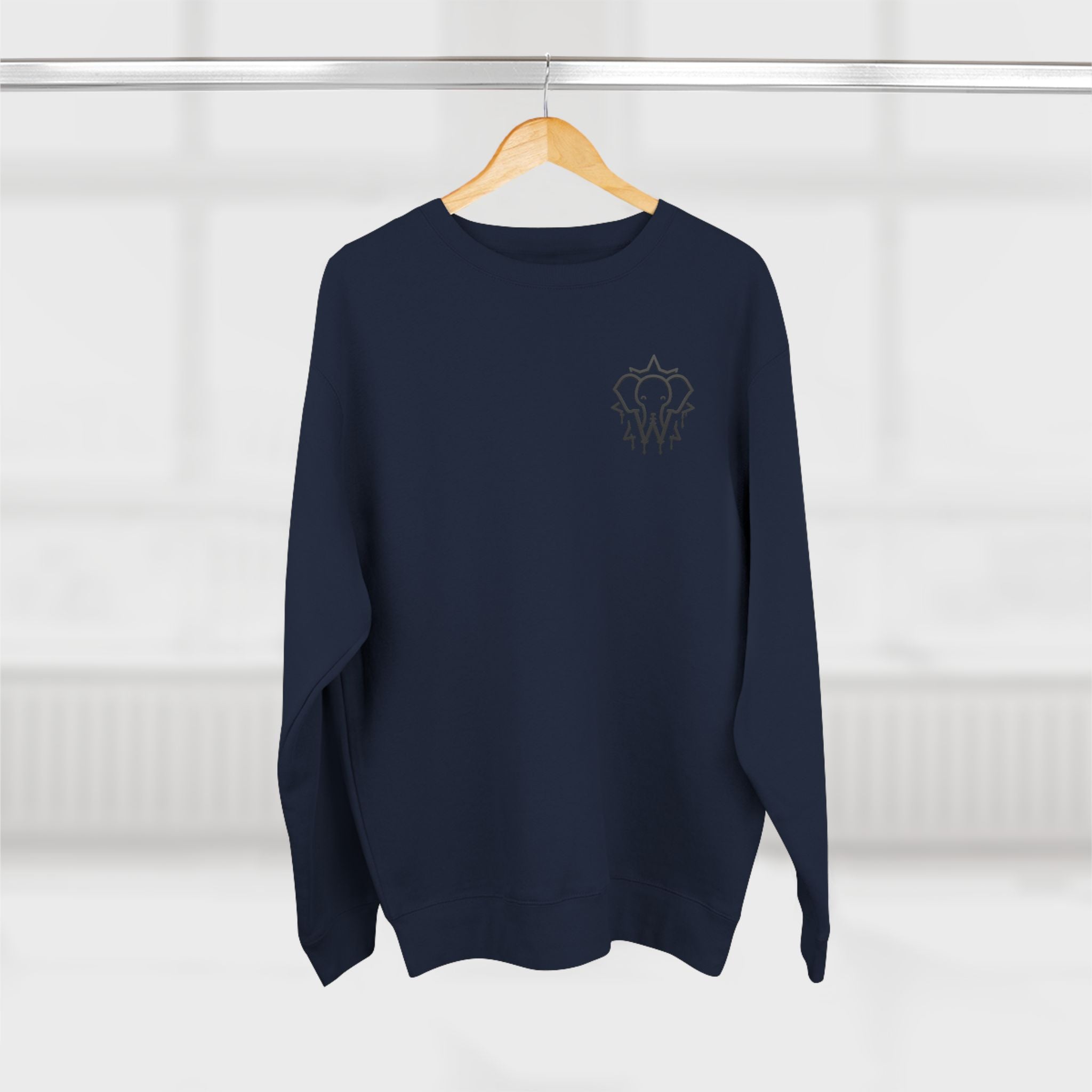 Wesalinki Elephant Logo Crewneck