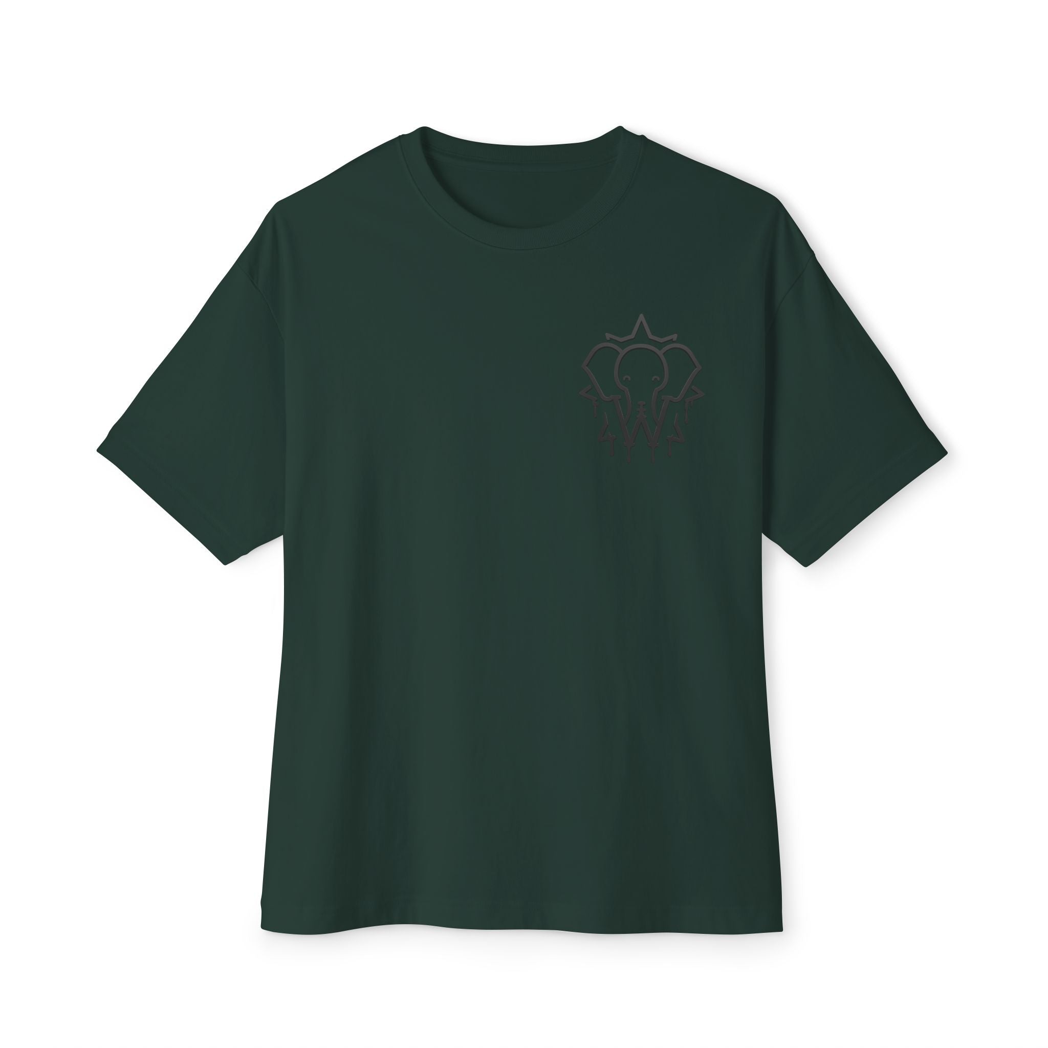 Wesalinki Elephant logo Oversize tee