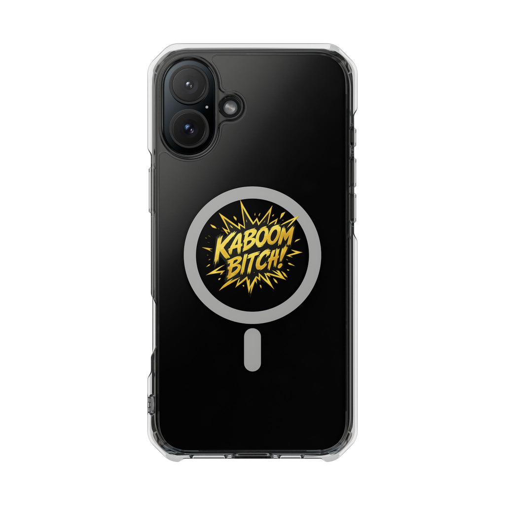 Kaboom Bitch iPhone Case
