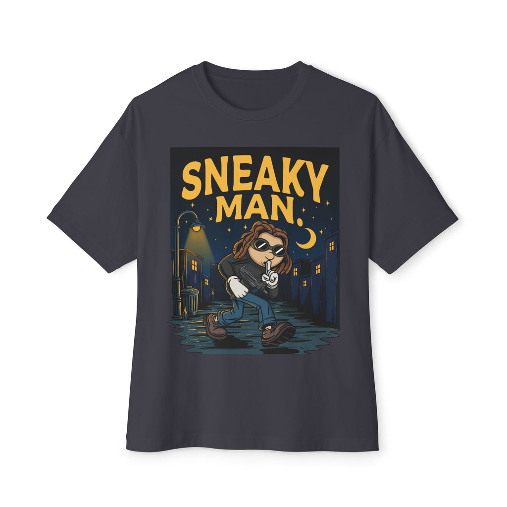 Oversized Sneaky Man Box T‑Shirt