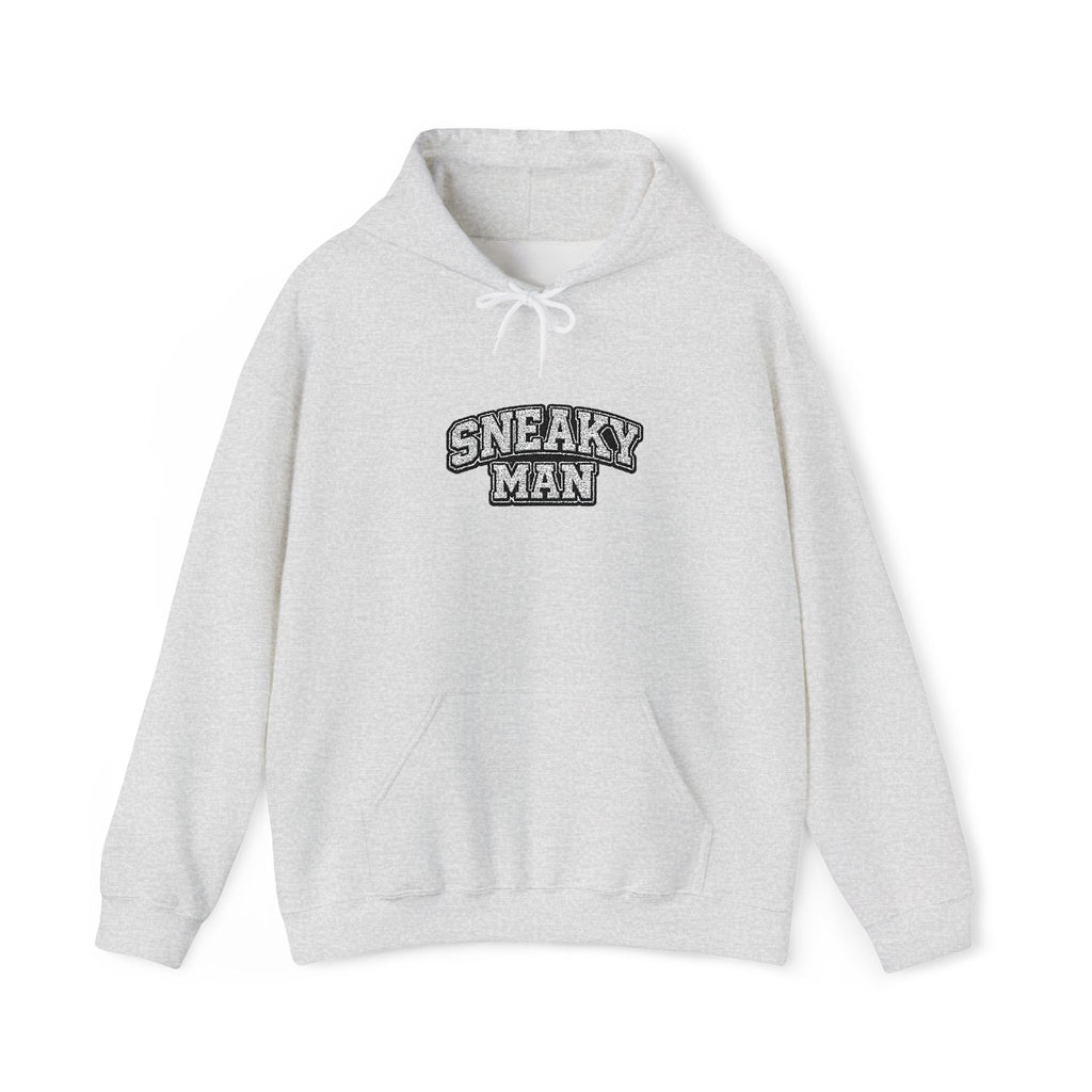 Sneaky Man Hoodie Embroidery