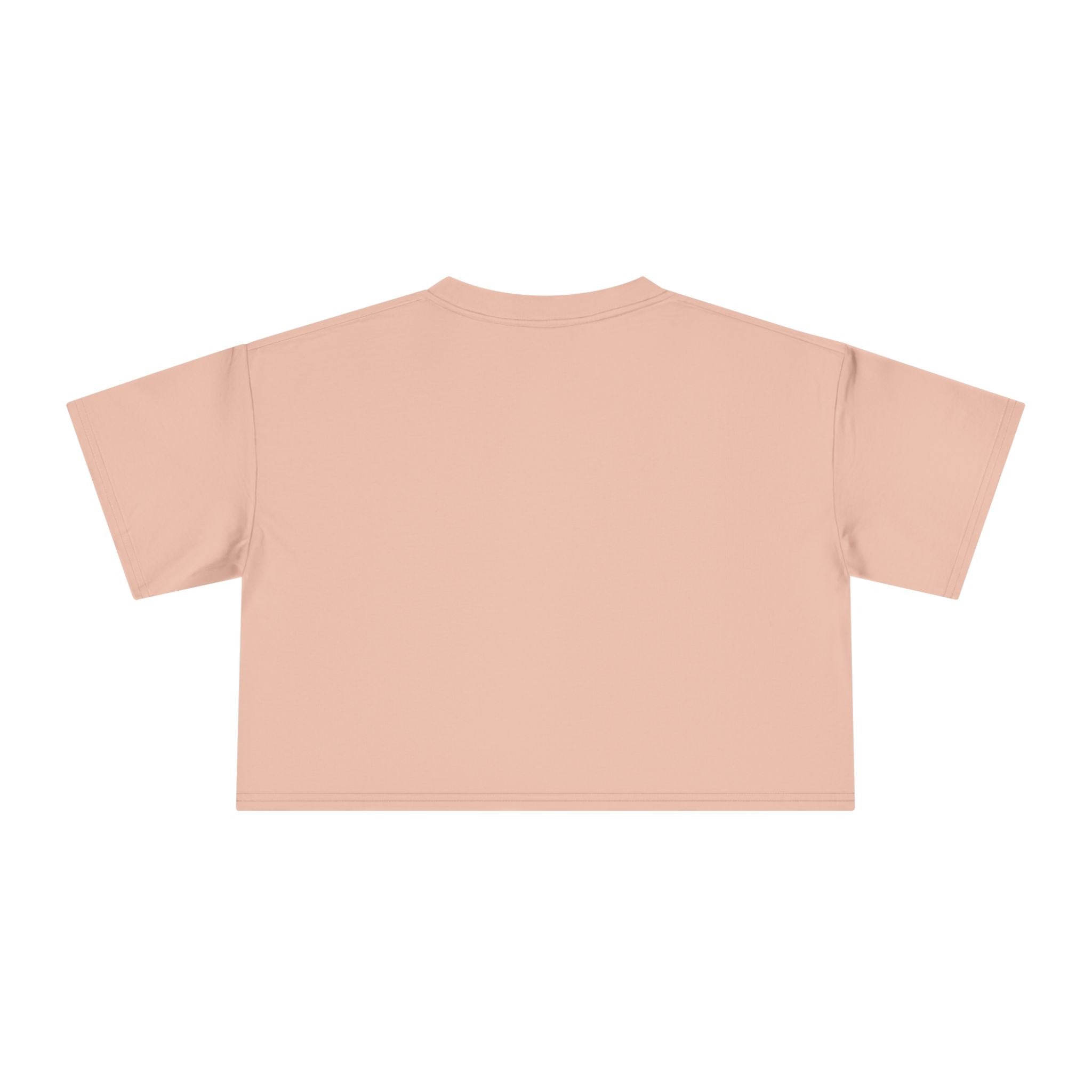 Sneaky Girl Pink Retro Crop Tee