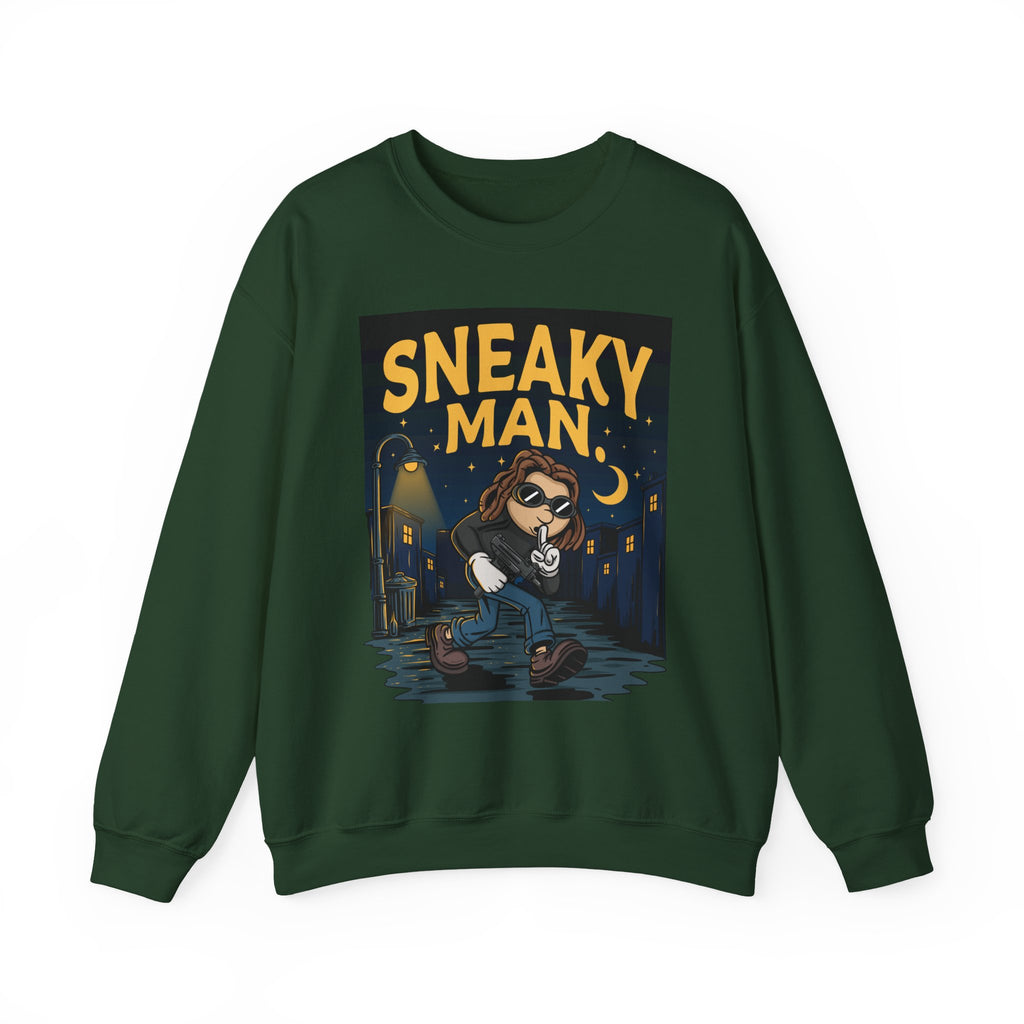 Sneaky Man Crewneck Sweatshirt