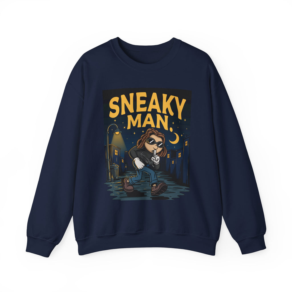 Sneaky Man Crewneck Sweatshirt