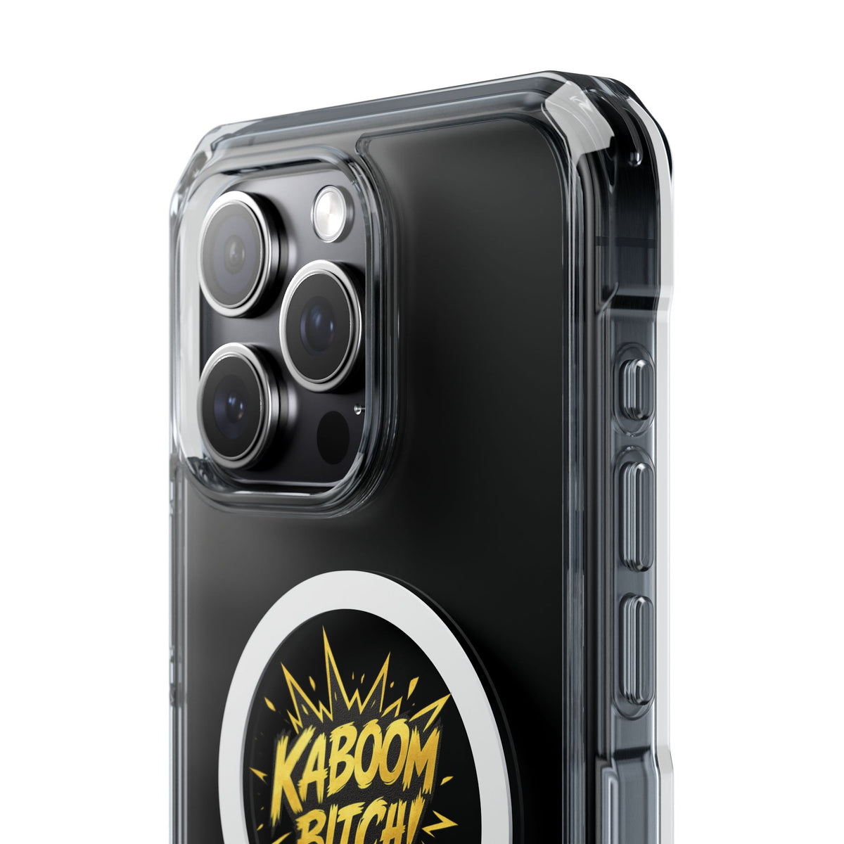 Kaboom Bitch iPhone Case