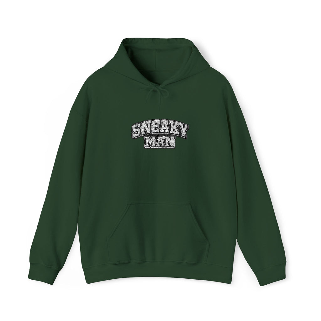 Sneaky Man Hoodie Embroidery