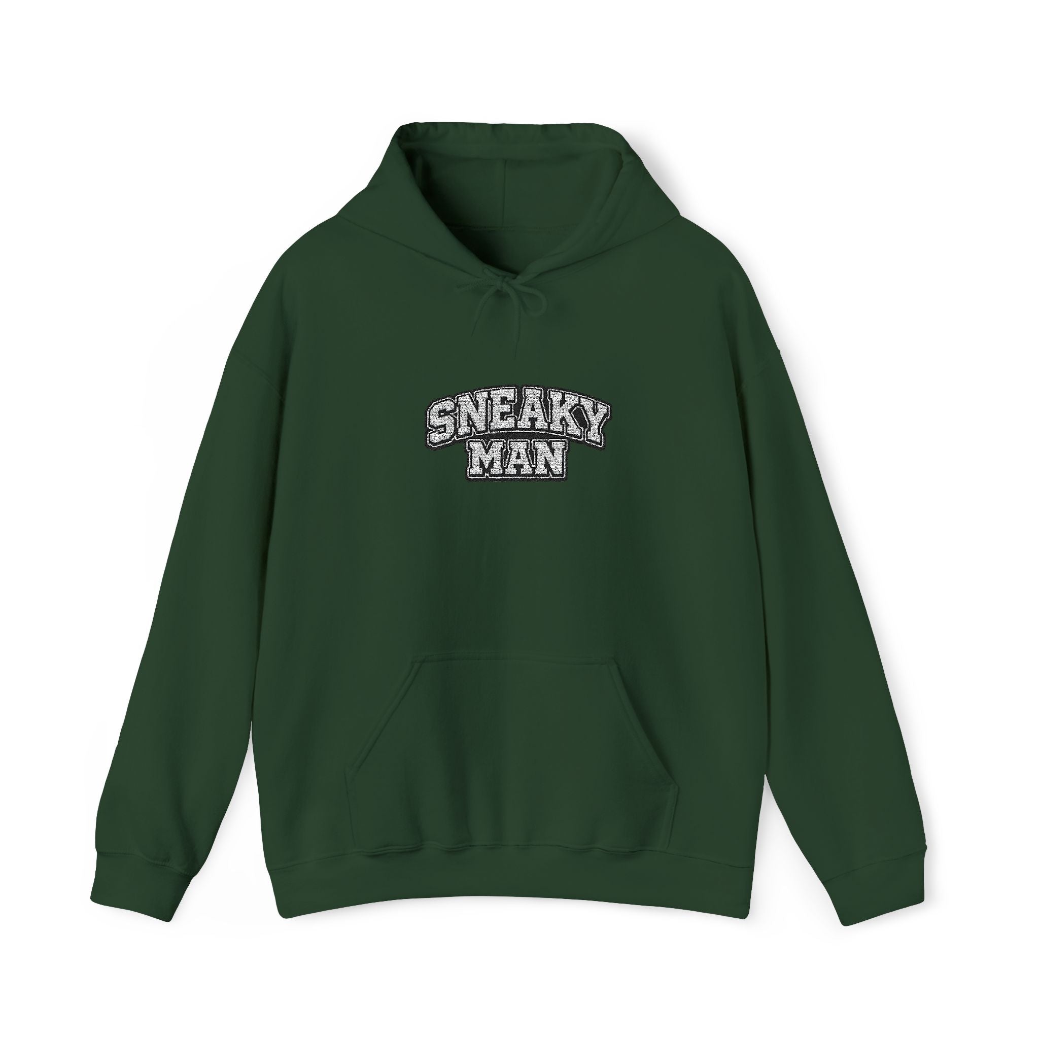 Sneaky Man Hoodie Embroidery